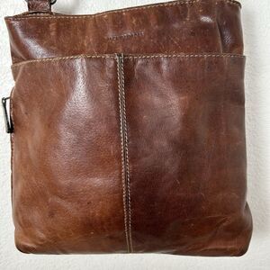 Jack Georges Unisex Buffalo leather bag Voyager Travel Bohemian Western Crossbod